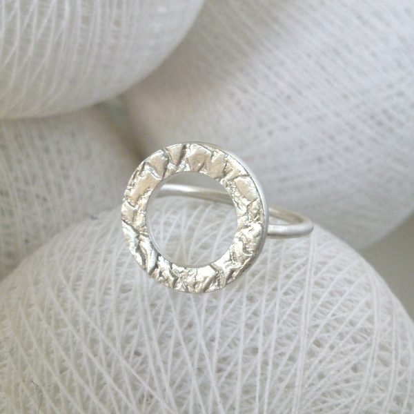 Anillo plata aro
