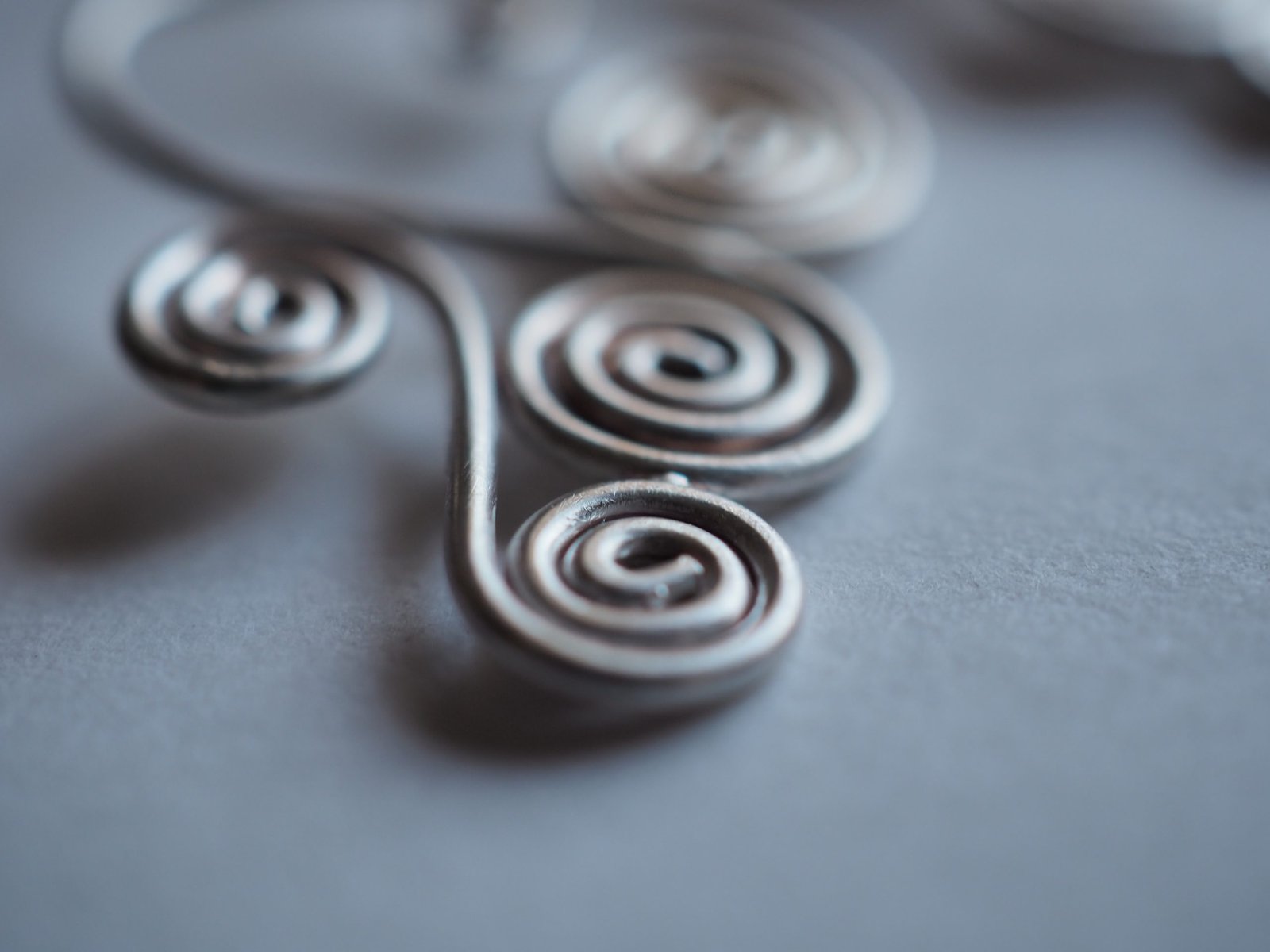 Pendientes filigrana plata - Imagen 4